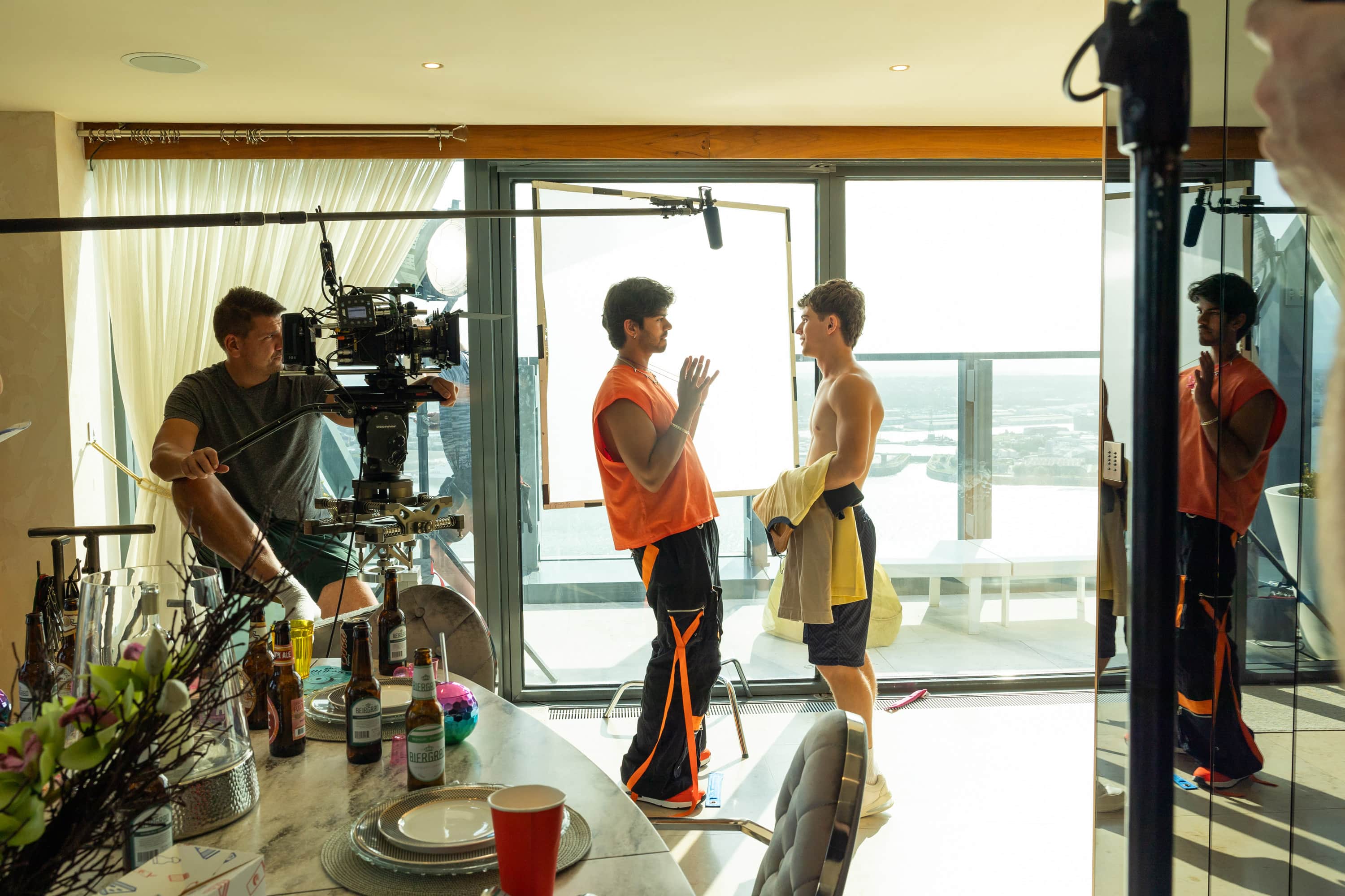 Content Creation - Hollyoaks Cast behind the scenes in Mallorca.