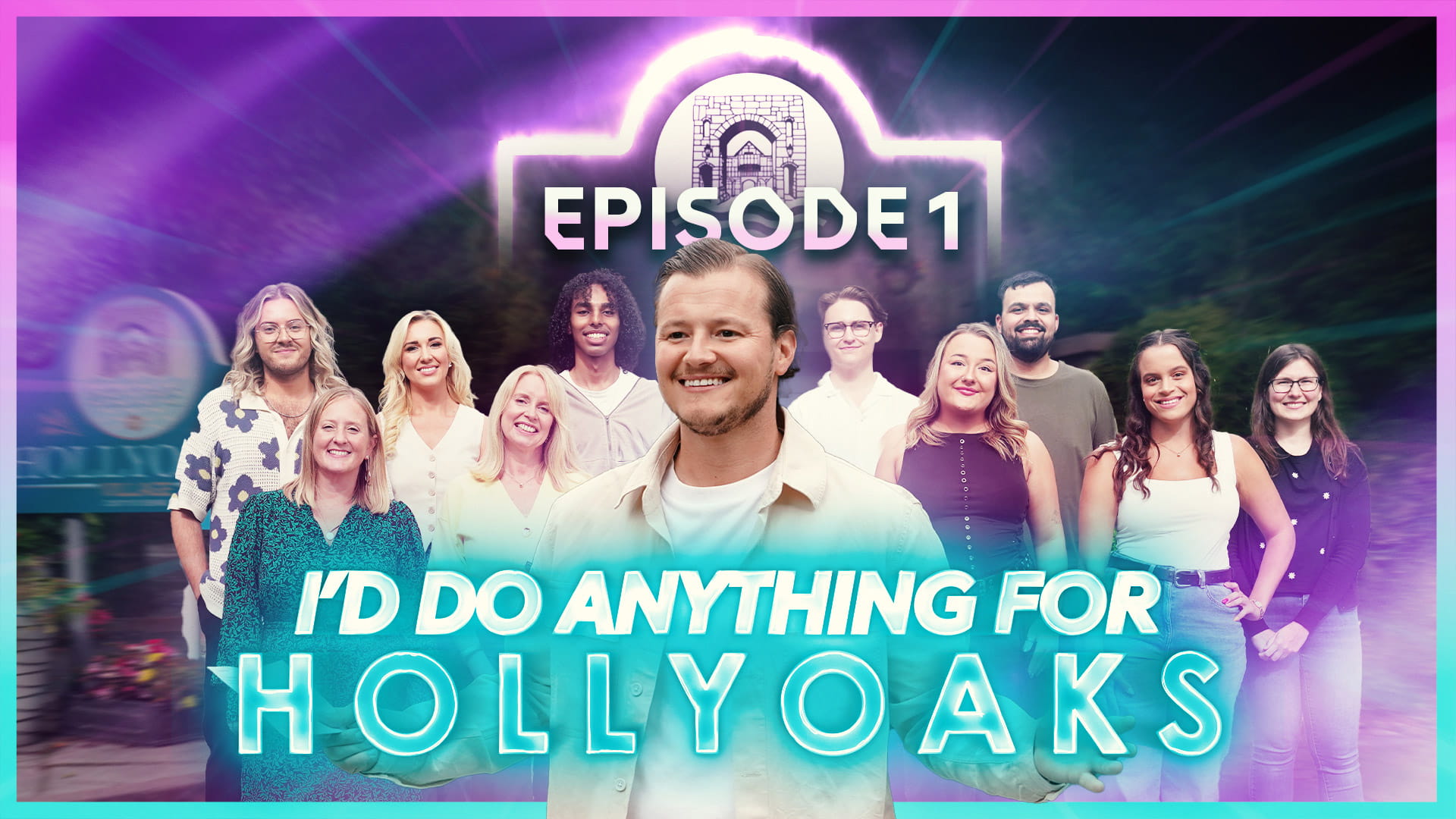 Programme Support - I'd do anything for Hollyoaks Episode 1 titles and hero image.